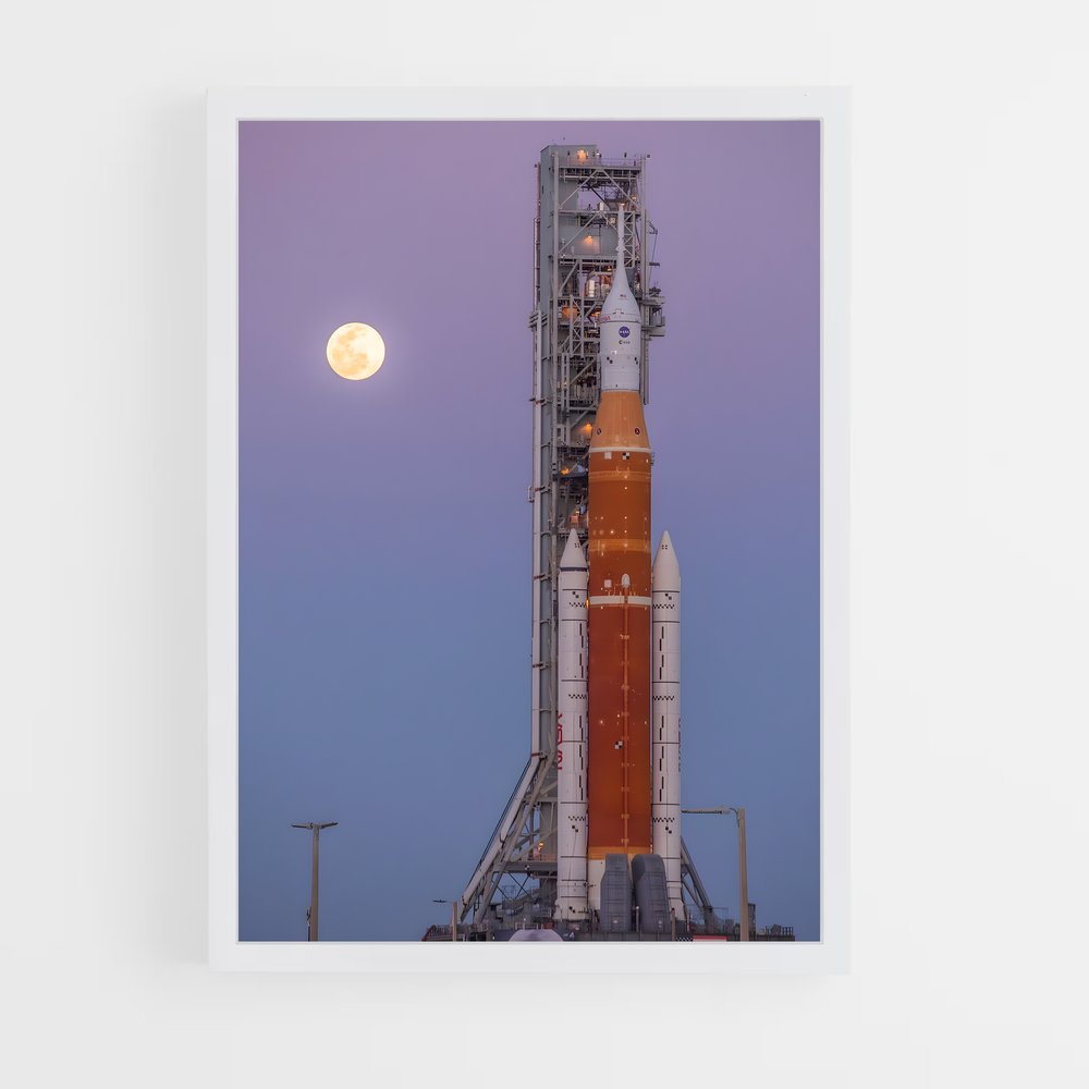 Poster exceptionnel du programme Artemis – affiche Missions spatiales (vue 3)